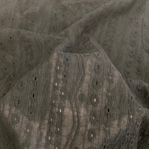 SHEIN Black Short Sleeve Women's lacy Tee NWOT - Picture 5 of 5